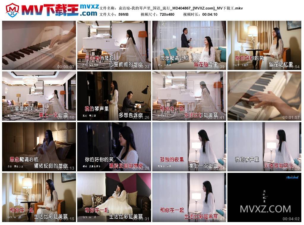 袁洁琼-我的琴声里_国语_流行_MD404867